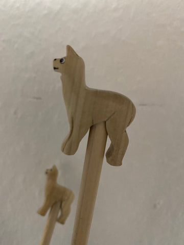 Holz Bleistift Alpaka